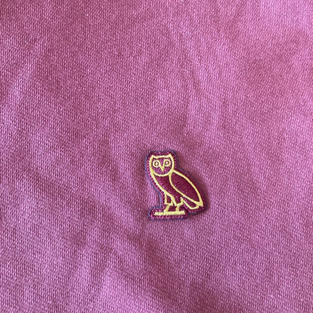 OVO Men's Burgundy Crewneck Sweater - Picture 3 of 7